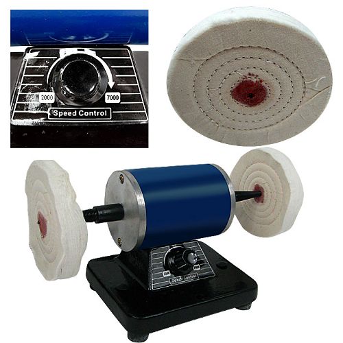 Trademark High Quality High Speed Bench Polishing Machine - 75-9917