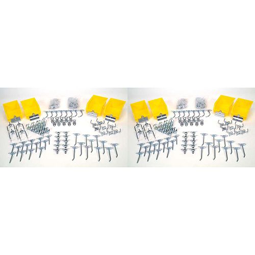 DuraHook 166 Pc. Locking pegboard hook assortment - 1583-2 Best Price