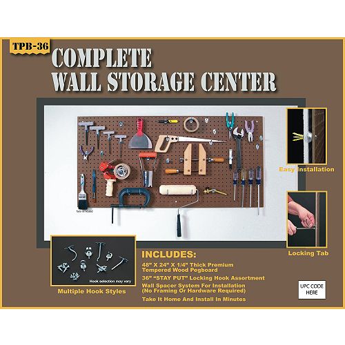 DuraHook TRUE tempered Pegboard - TPB-36 Best Price