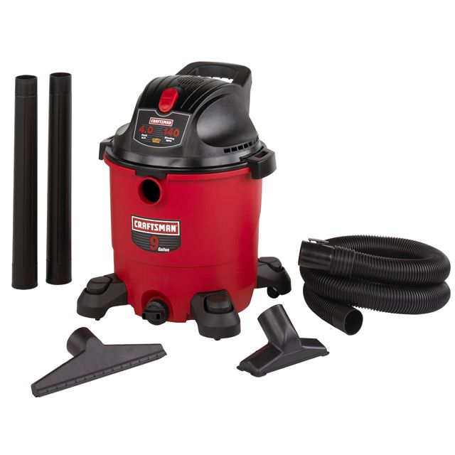 Craftsman 9 gal. Wet-Dry Vac, Tank Style, 4.0 Peak hp