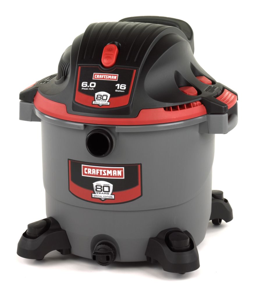 Craftsman 16 gal. Wet/Dry Vac, 6.0 hp, 80th Anniversary