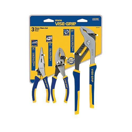 Vise Grip 3 Pc. ProPliers Set - VGP2078704 Best Price