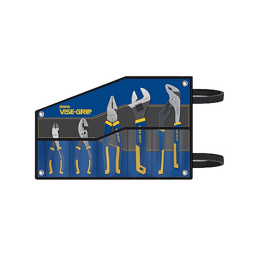 Vise Grip 5 Piece ProPliers Kit Bag Set - VGP2078708 Best Price
