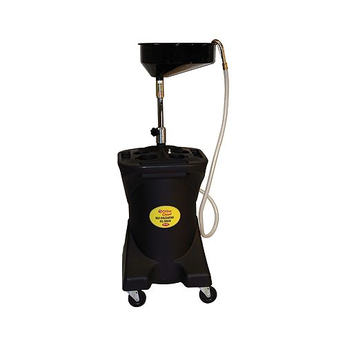 John Dow Industries 27-Gallon Deluxe Self-Evacuating Poly Oil Drain - DOWJDI-27DC Best Price