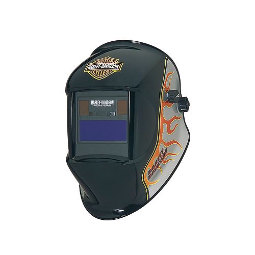 Uvex Harley Davidson Premium Style Series Welding Helmet - Variable Shades in Auto Darkening Filter - UVXK918