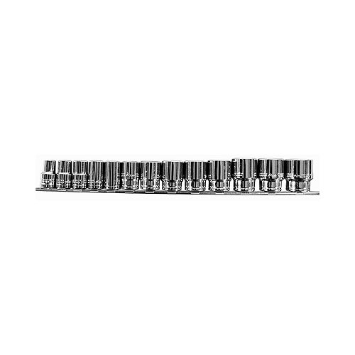 K Tool International 13 Piece 1/2in. Drive SAE Shallow Socket Set - KTI23110 Best Price