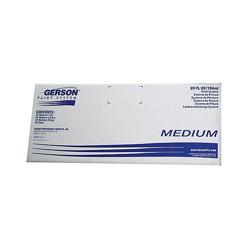 Gerson Company Gerson Lid and Paint Cup Liner System - Medium Kit/190 Micron Filter - GRS096000-190 Best Price