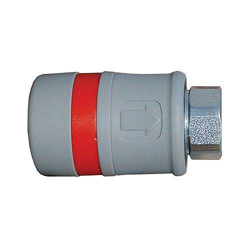 Acme Automotive 1 4in. Composite Female Mega Flow Coupler - ACMA923MB4F 
