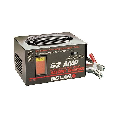 Solar Portable Battery Charger 6 12 Volt - 6 6 2 - SOL1007