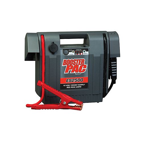 Buy Solar Portable Battery Booster Pac - 300 Cranking Amps 900 Peak Amps -...