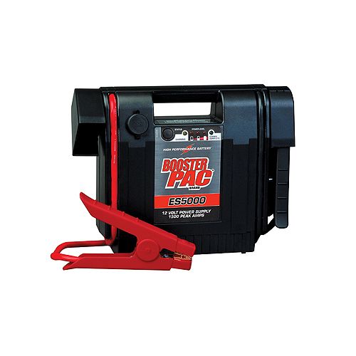 Buy Solar Portable Battery Booster Pac - 1500 Peak Amps 400 Cranking Amps -...