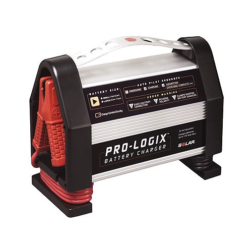 Buy Solar SOLAR Pro-Logix 12 Amp Automatic Battery Charger - SOLPL2212