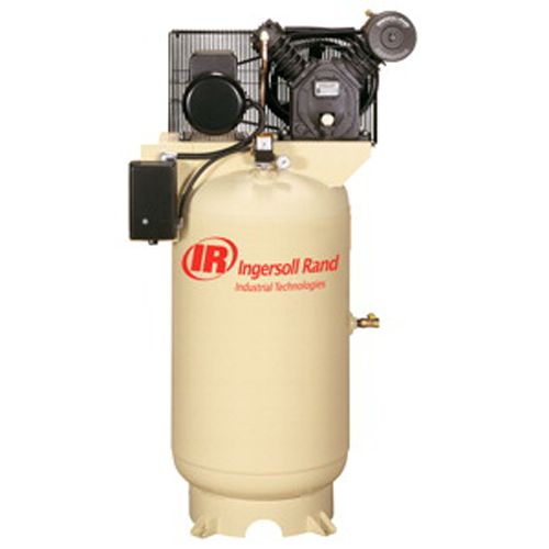 Ingersoll-Rand 80 gal. Air Compressor, Vertical Tank, 7.5 hp, 2 Stage Pump