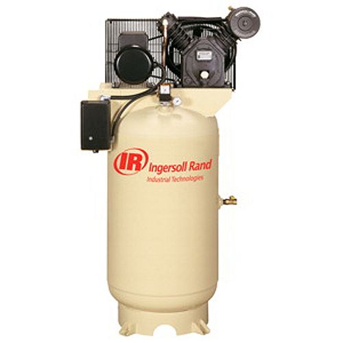 Ingersoll-Rand 80 gal. Air Compressor, Vertical Tank, 7.5 hp, 2 Stage Pump 