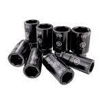 Chicago Pneumatic 8 pc. 3/4 in. Deep Impact Socket Set, SAE - S6008D