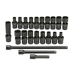 SK 22 pc. 3/8 in. Drive Swivel Impact Master Socket Set