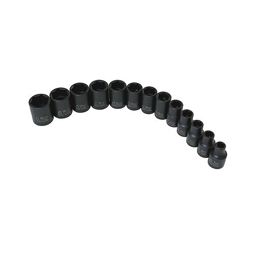 Sunex 13 Piece 3/8 Drive Standard Metric Socket Impact Set - SUN3358 Best Price