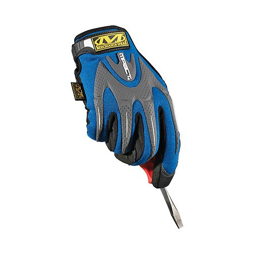 Mechanix Wear Blue M-Pact Gloves Size Large - MECMMP-03-010 Best Price
