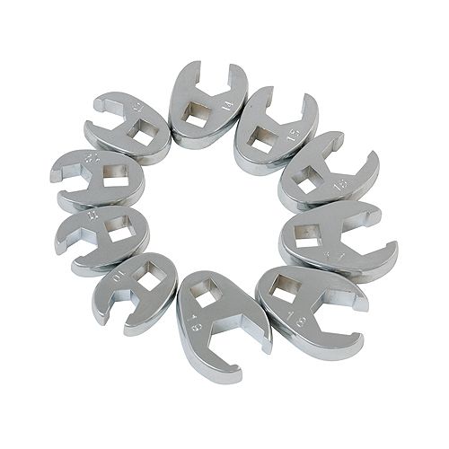 Sunex 10 Piece 3/8 Drive Flare Nut Crowfoot Wrench Set - SUN9710M Best Price