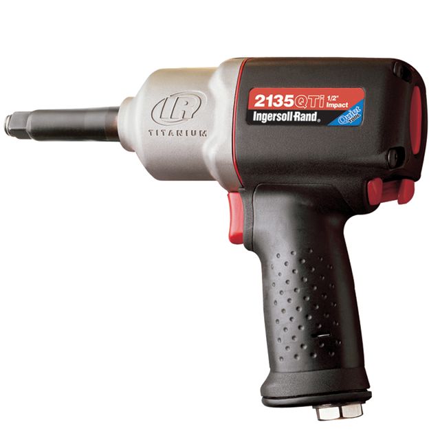 Ingersoll-Rand 1/2 in. Impact Wrench, Quiet Tool with Extended Anvil