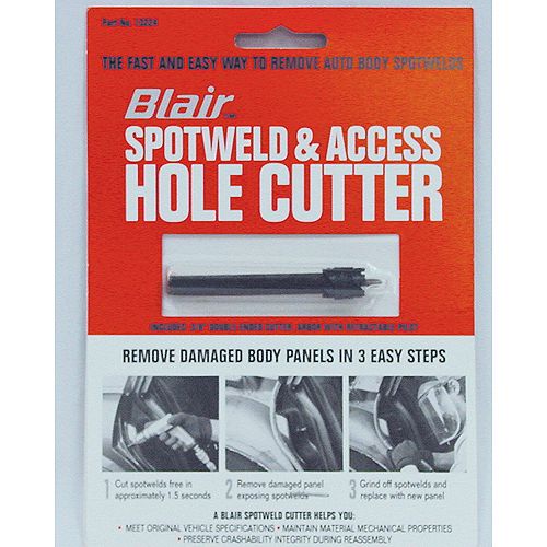 Blair 3/8 in. Double End Spotweld Cutter in Blister Pack - BLR13224 Best Price