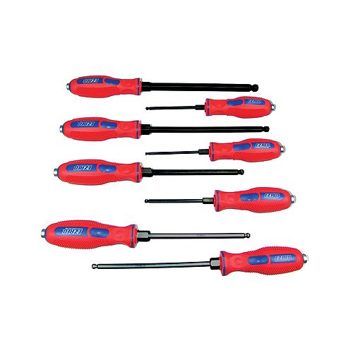 E-Z Red 8 Piece Standard Hex Driver Set - EZRMXDS Best Price