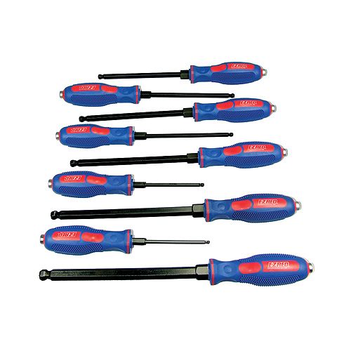 E-Z Red 9 Piece Metric Hex Driver Set - EZRMXDM Best Price