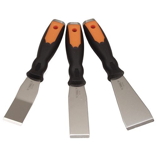 Vim Products 3 Piece Stainless Steel Scraper Set - VIMSS7000 Best Price