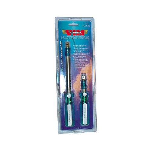 Vim Products 3/8 in. Drive Hand Drive Locking Extension Set - VIMHD375 Best Price