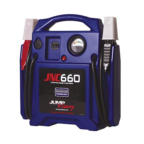 Solar Jump-N-Carry 12 Volt Jump Starter - 1700 Peak Amps, 425 Cranking Amps - SOLJNC660
