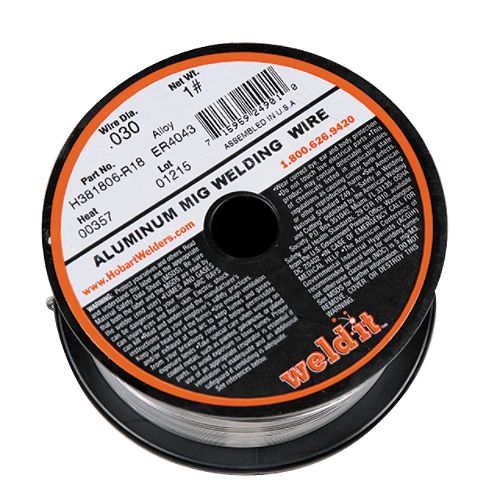 Weldit Aluminum ER4043 .030 in. Welding Wire - H381806R18 Best Price