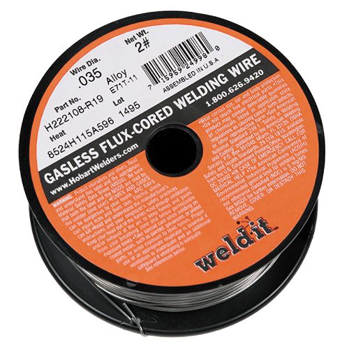 Weldit E71TGS-6 Flux Cord .035 in. dia. Solid Carbon Steel Welding Wire - H222108R19 Best Price