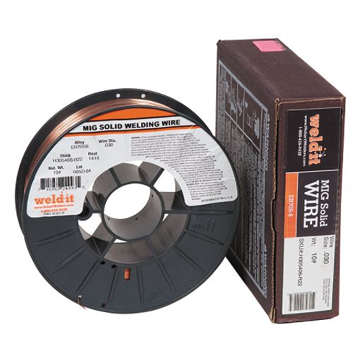 Weldit E70S-6 .030 in. dia. Solid Carbon Steel Welding Wire - H305406R22 Best Price