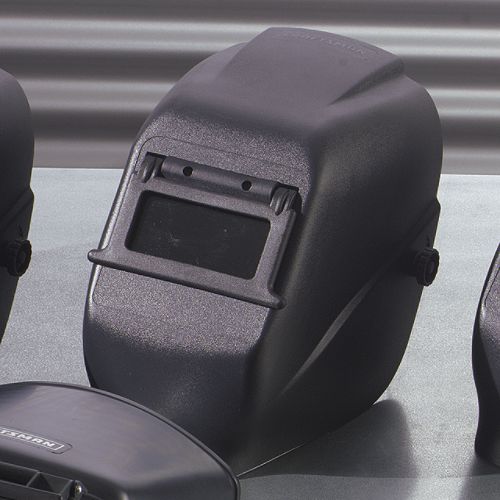 Craftsman 2 x 4-1 4 in. Lift-Front Helmet, Black - 20655 