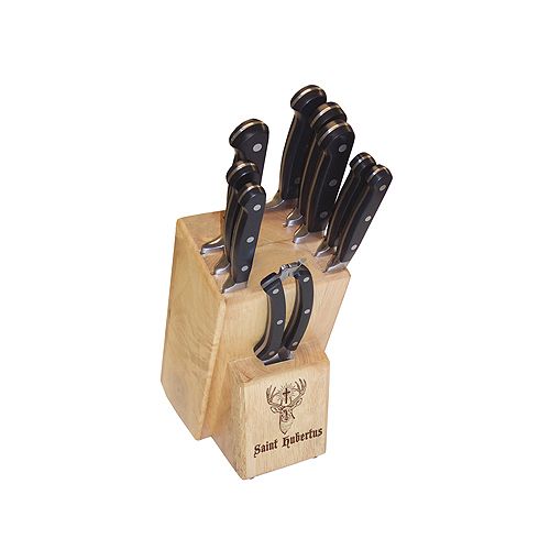 Taylor Brands 10 Piece St. Hubertus Kitchen Knife Set - TAYSCH10CS Best Price