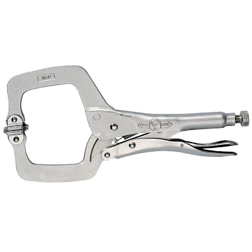 Vise Grip 11 in. C-Clamp, Locking with Pad