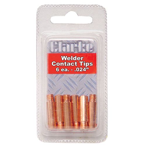 Clarke .024 in. Contact Tips  6 pk. - WE6733 Best Price