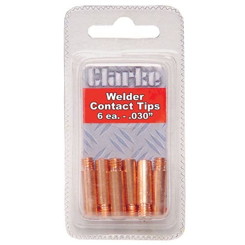 Clarke .030 in. Contact Tips  6 pk. - WE6734 Best Price