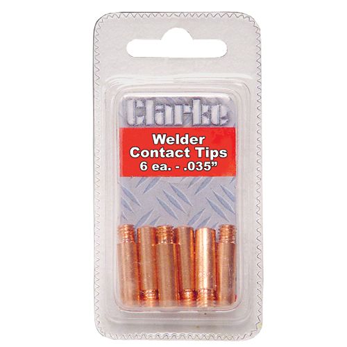 Clarke .035 in. Contact Tips  6 pk. - WE6735 Best Price