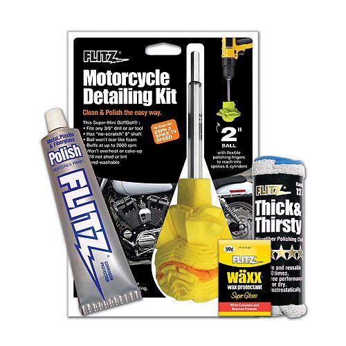 Flitz Motorcycle Detailing Kit - FTZCY61501 Best Price