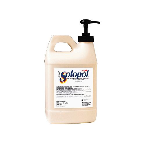 Stockhausen Solopol Hand Cleaner - 1/2 Gallon Pump Top Bottle - STK30384 Best Price