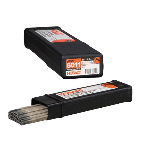 Hobart 6011 Stick Electrode, All-Purpose, Deep Penetrating, 1 8 - 10 lb. 