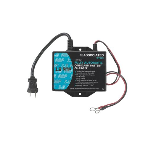 Associated 1.5 Amp, 12 Volt Portable Automatic Charger/Maintainer