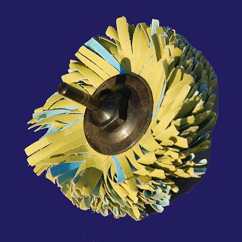 Sand-Flee Finishing Mop 4 Single Mop Kit (48 Sheet) Gold 080 Grit - RJR-4SM-080-K Best Price