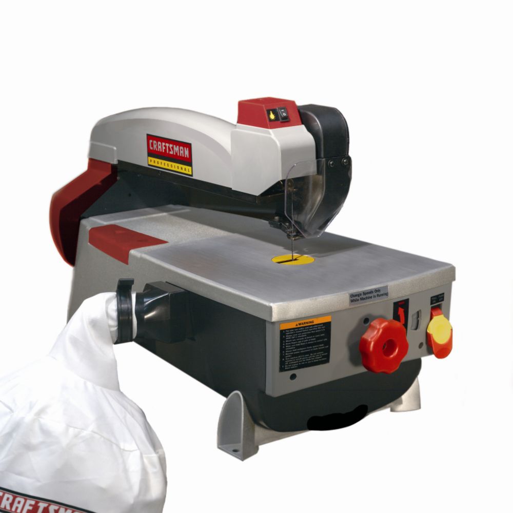 Craftsman Professional 16 in. Variable Speed Tilt Arm Scroll Saw with Dust Collector