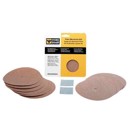 Work Sharp 12 pc. Abrasive Kit, Fine - WSSA002043