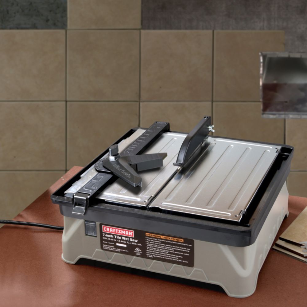 Craftsman 7 in. Wet Tile Saw