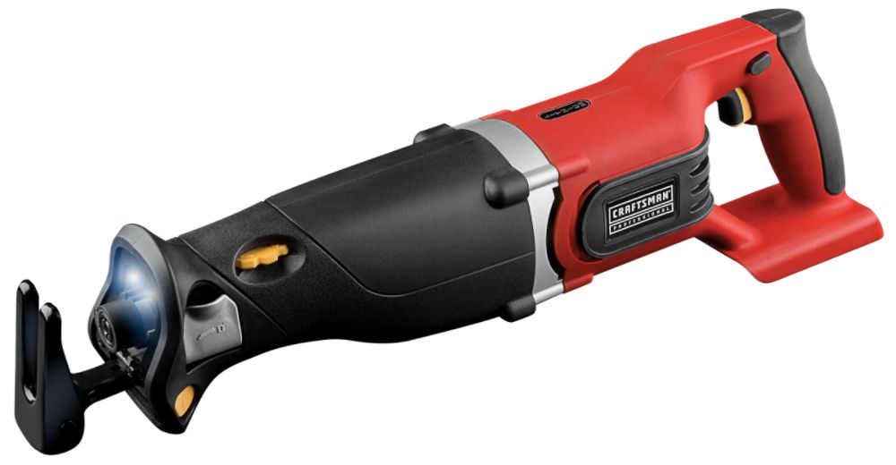 Craftsman Professional 20 volt Lithium-Ion Variable Speed Orbital Reciprocating Saw w/ LED Work Lights