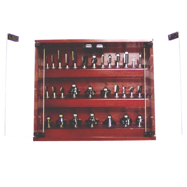 Craftsman 30 pc. Router Bit Set in Wooden Case