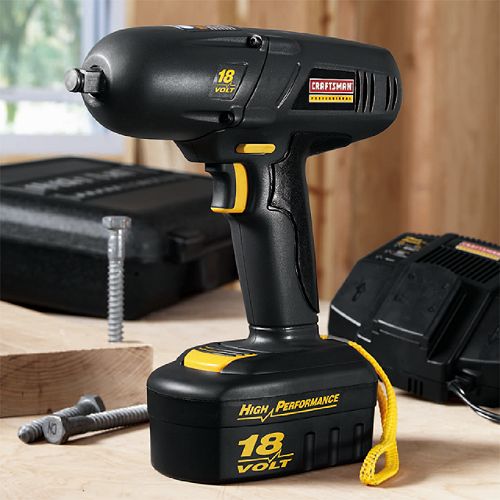 Craftsman Professional 18.0 volt Cordless 1 2 in. Square Drive Impact Wrench